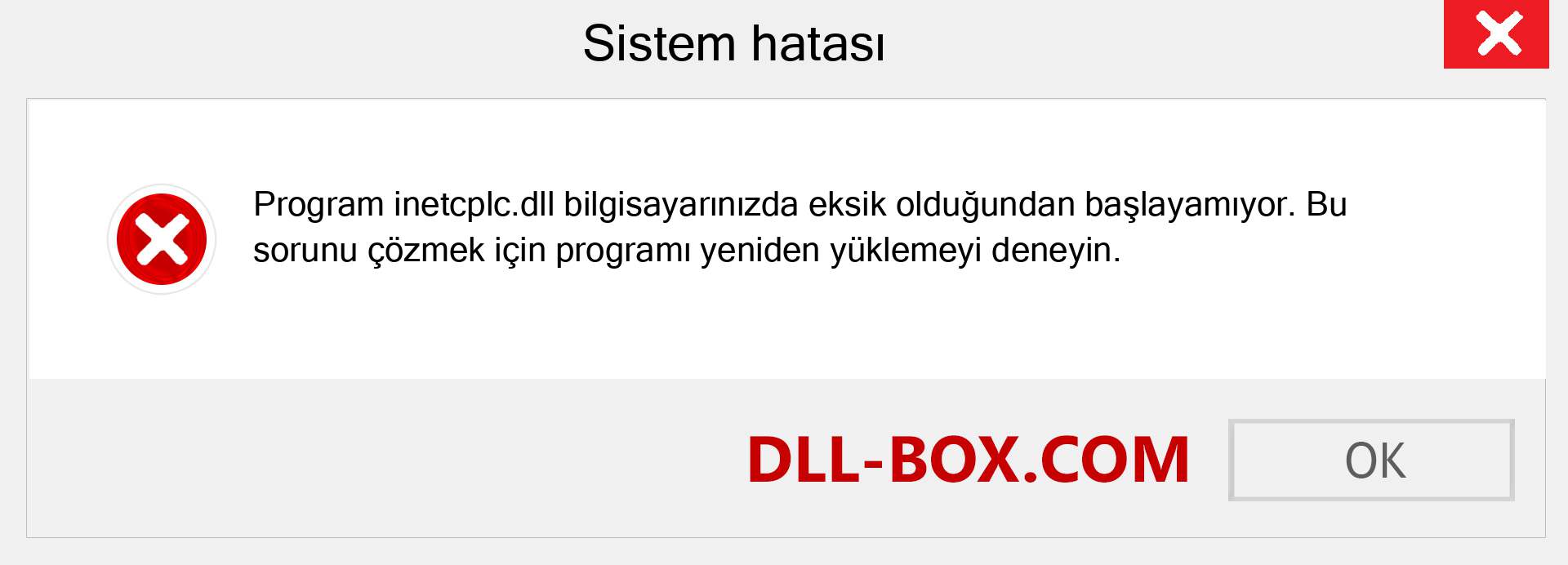 inetcplc.dll dosyası eksik mi? Windows 7, 8, 10 için İndirin - Windows'ta inetcplc dll Eksik Hatasını Düzeltin, fotoğraflar, resimler